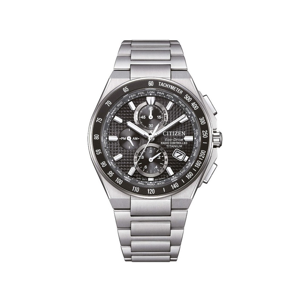 Orologio Citizen AT8 Super Titanio 43mm Nero [184d0997]