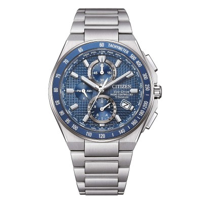 Orologio Citizen AT8 Super Titanio 43mm Blu [793c39ba]