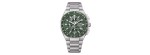 Orologio Citizen AT8 Super Titanio 43mm Verde [f1e02a31]