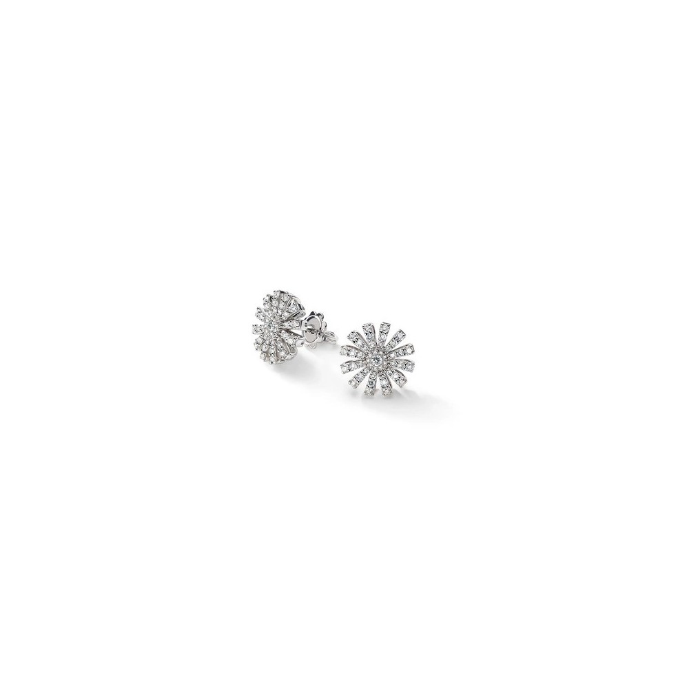 Orecchini Damiani Margherita oro bianco e diamanti [a120fd51]