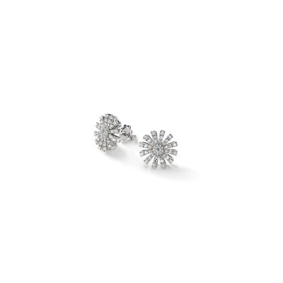 Orecchini Damiani Margherita oro bianco e diamanti [a120fd51]