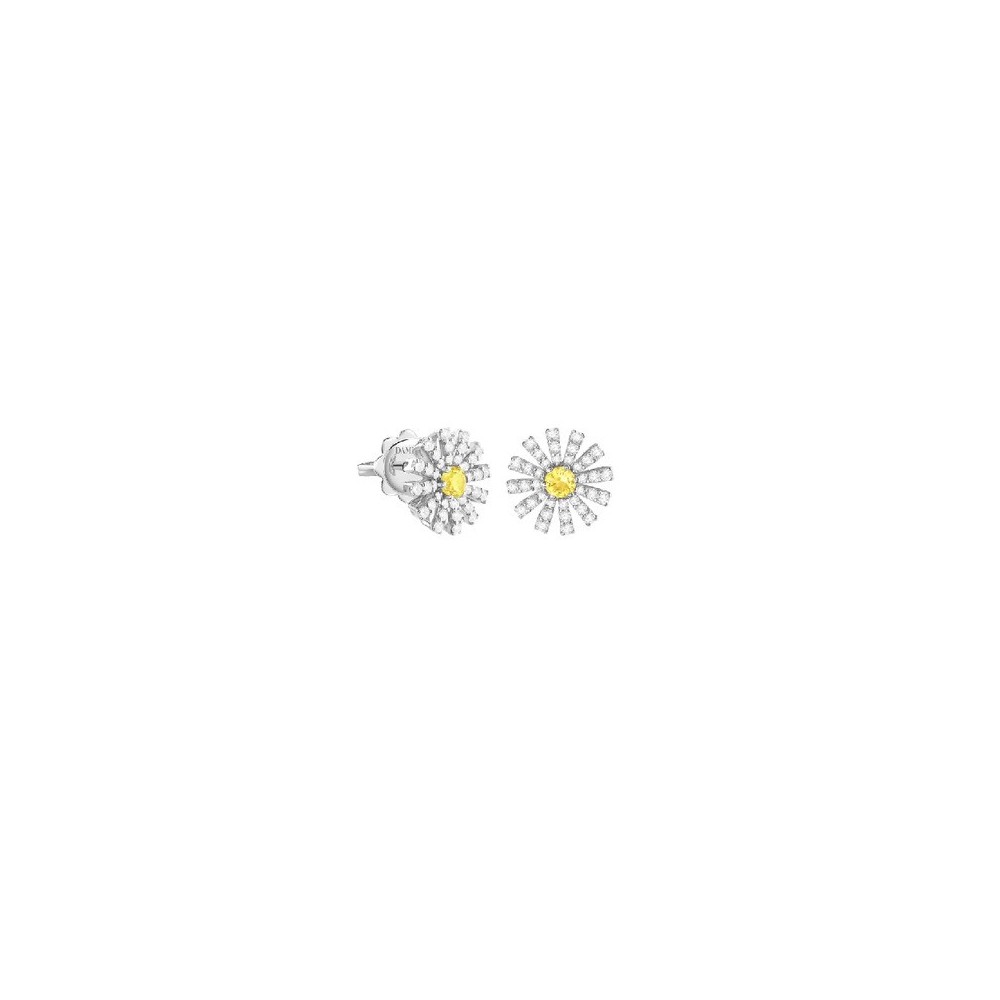 Orecchini Damiani Margherita oro diamanti zaffiro [908427dc]