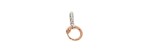 Ciondolo Damiani Charming Infinito oro e diamante [1b2aeb22]