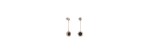 Orecchini Damiani D.Side oro rosa diamanti e onice [2a1d5896]