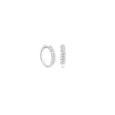 Orecchini Damiani Mimosa oro bianco con diamanti [8b4a0ee3]