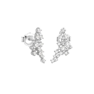Orecchini Damiani Mimosa oro bianco e diamanti [0890ecf8]